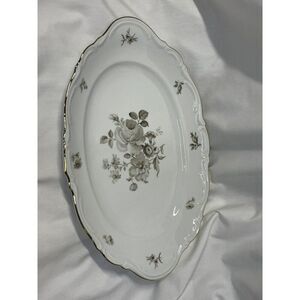 Platter Bavaria Made In Germany Charming Barbara Pattern  Large 15" Mitterteich